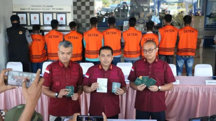 Hendak Nyebrang ke Malaysia Secara Ilegal, 26 WNA Berhasil Diamankan