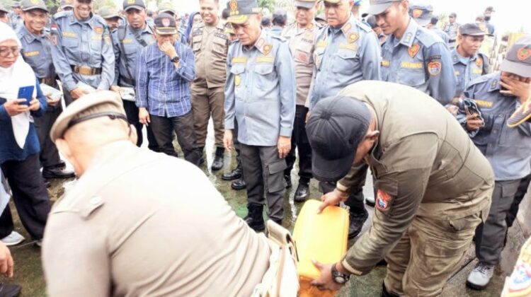 Apel Siaga : Satlinmas Jadi Perpanjangan tangan Pemkab Banggai Laut untuk Jaga Keamanan di Desa