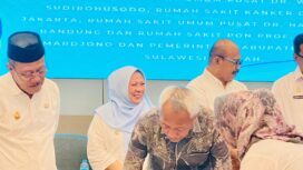 Penandatanganan MoU Jejaring Pengampuan penyakit Stroke dan Kanker dengan sejumlah RS ternama di Indonesia (Ist)