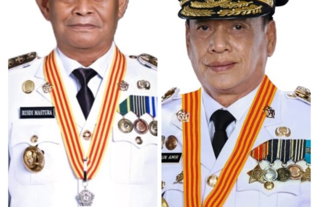 Gubernur Sulawesi Tengah Rusdy Mastura dan Wakil Gubernur Ma'mun Amir (Ist)