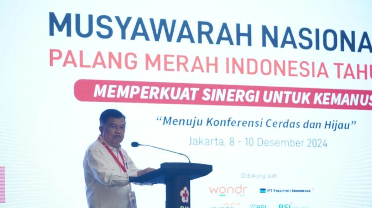Munas ke XXII PMI, Jusuf Kalla Terpilih Aklamasi jadi ketua PMI Periode 2024-2029