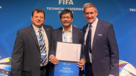Indra Sjafri Lulus dari Program FIFA Technical Leadership Diploma di Zurich