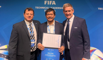 Indra Sjafri Lulus dari Program FIFA Technical Leadership Diploma di Zurich