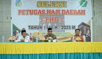 Seleksi petugas haji daerah Sulawesi Tengah (Ist)