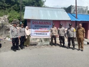 Polisi Tutup Rumah Pijat di Tanjungsari Luwuk, Diduga Kerap Jadi Tempat Prostitusi