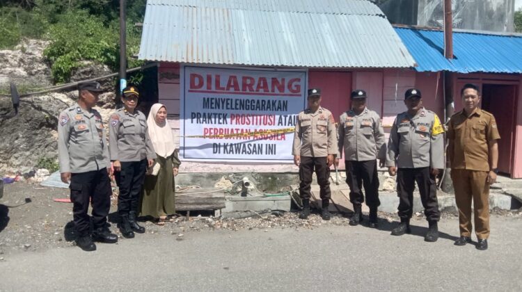 Polisi Tutup Rumah Pijat di Tanjungsari Luwuk, Diduga Kerap Jadi Tempat Prostitusi