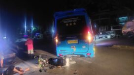 Diduga Mabuk, Pria Asal Tataba Banggai Kepulauan Tabrak Belakang Mobil