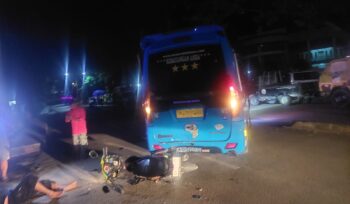 Diduga Mabuk, Pria Asal Tataba Banggai Kepulauan Tabrak Belakang Mobil