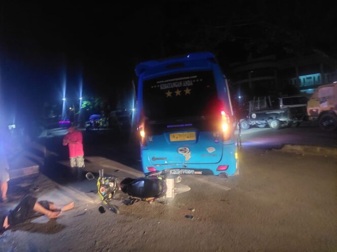 
					Diduga Mabuk, Pria Asal Tataba Banggai Kepulauan Tabrak Belakang Mobil