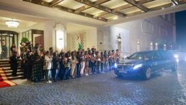 Mahasiswa Indonesia di India Sambut Hangat Kedatangan Presiden Prabowo Subianto (Ist)