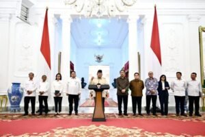 Presiden Prabowo Subianto konfrensi pers (Foto: Biro Pers Setpres)