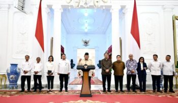 Presiden Prabowo Subianto konfrensi pers (Foto: Biro Pers Setpres)