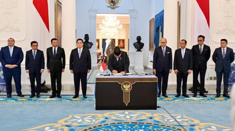 Presiden Prabowo Resmi Teken Pembentukan DANANTARA
