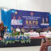Bupati Banggai Laut Sofyan Kaepa, membuka Forum Perangkat Daerah dan Musrenbang RKPD Kabupaten Tahun 2026 (Foto: Nomo/BanggaiTerkini)