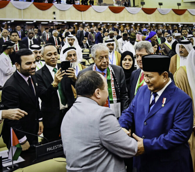 
					Presiden Prabowo Serukan Persatuan Dunia Islam dan Tindakan Nyata Dukung Palestina