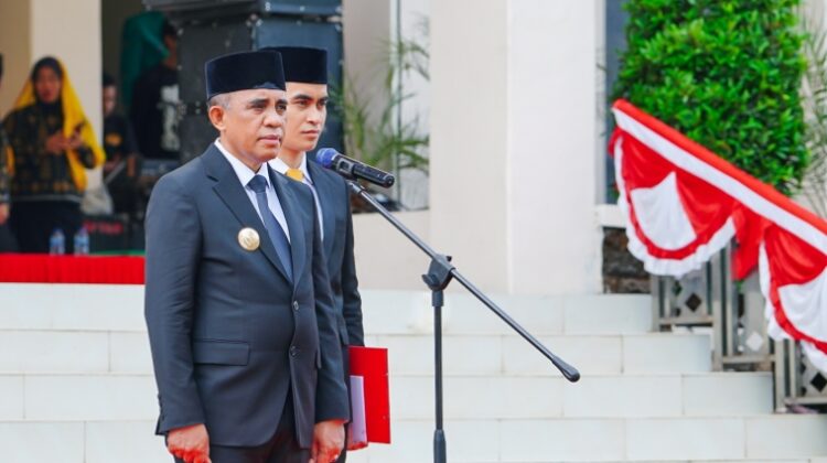 Gubernur Anwar Hafid Pimpin Upacara Peringatan Hari Lahir Pancasila