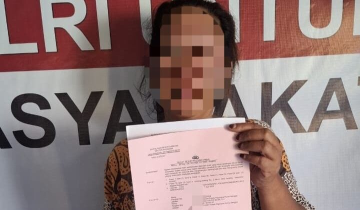 Pelaku pencurian emas 16 gram (Ist)