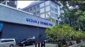 Gedung Dewan Pers di Gambir, Jakarta Pusat,   (Tangkapan layar)