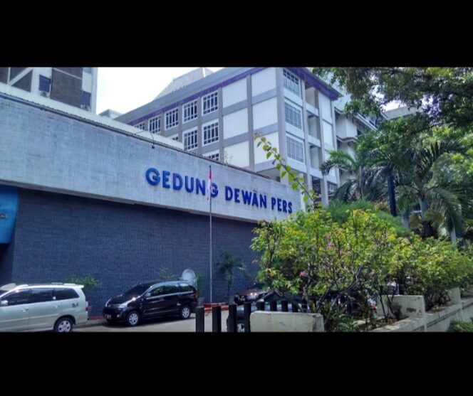 
					Gedung Dewan Pers di Gambir, Jakarta Pusat,   (Tangkapan layar)