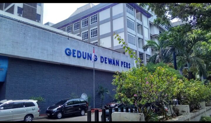 Gedung Dewan Pers di Gambir, Jakarta Pusat,   (Tangkapan layar)