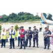 Bupati Sofyan Kaepa sambut Danlana Palu Kolonel Laut (P) Marthinus Sir (Istimewa)