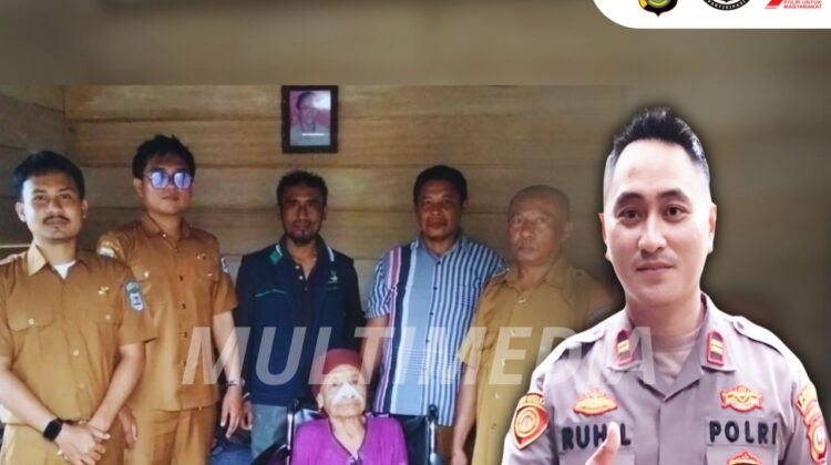 Dapat Apresiasi, Kasat Intelkam Polres Bangkep Bantu Masyarakat Disabilitas Dapat Bantuan Kursi Roda