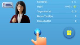 Tampilan awal saat masuk di situs omcjob.com (Tangkapan layar)