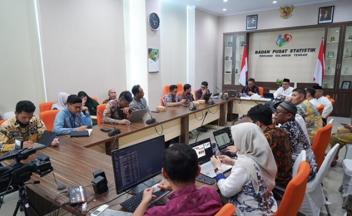 Inflasi Sulteng Juli 2025 Capai 3,69 Persen, Komoditas Pangan Jadi Penyumbang Utama
