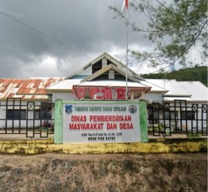 Kantor Dinas Pemberdayaan Masyarakat dan Desa (PMD) Banggai Kepulauan (Foto : Istimewa)