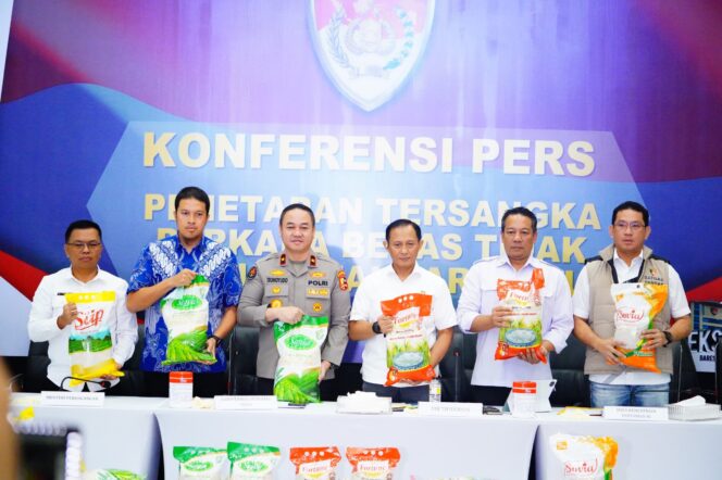 Polri Tetapkan Tiga Tersangka Kasus Beras Oplosan