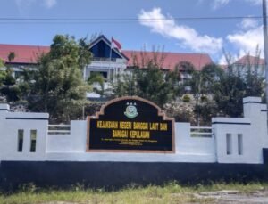 Kejaksaan Negeri Banggai Laut dan Banggai Kepulauan (Foto : Moh Ikbal/Istimewa)