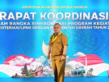 Sekretaris Daerah Banggai Kepulauan, Muhamad Aris Susanto mengikuti Rakornas Sekda Se-Indonesia di kampus IPDN, Jatinagor, Jawa Barat (Istimewa)