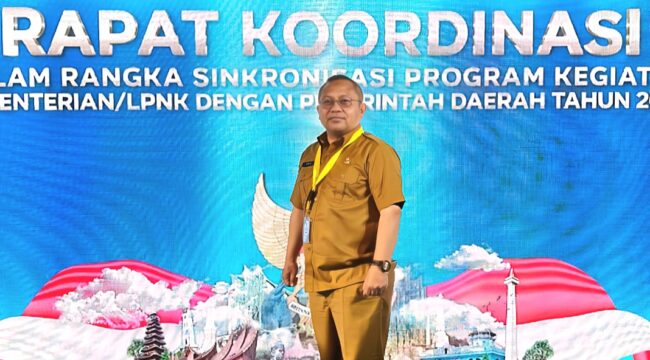 Sekretaris Daerah Banggai Kepulauan, Muhamad Aris Susanto mengikuti Rakornas Sekda Se-Indonesia di kampus IPDN, Jatinagor, Jawa Barat (Istimewa)