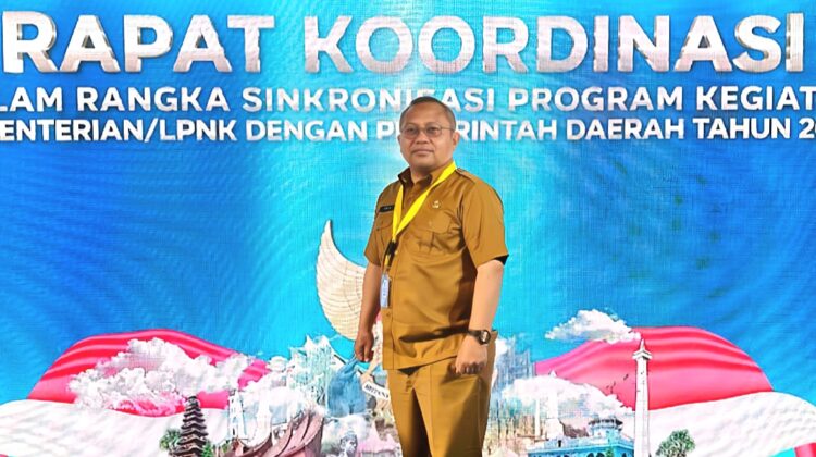 Sekretaris Daerah Banggai Kepulauan, Muhamad Aris Susanto mengikuti Rakornas Sekda Se-Indonesia di kampus IPDN, Jatinagor, Jawa Barat (Istimewa)
