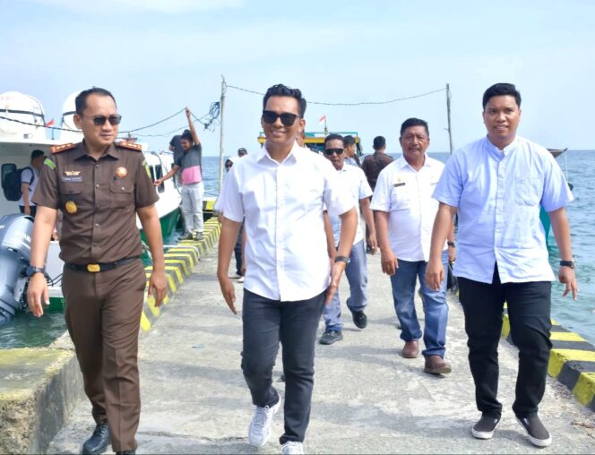 
					Sinergi DPRD – Kejari Banggai Laut, Monitoring Progres Pembangunan Pelabuhan Bungin, Bokan Kepulauan