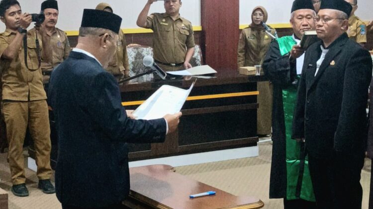 Muhammad Aris Susanto Resmi Dilantik Jadi Sekda Banggai Kepulauan