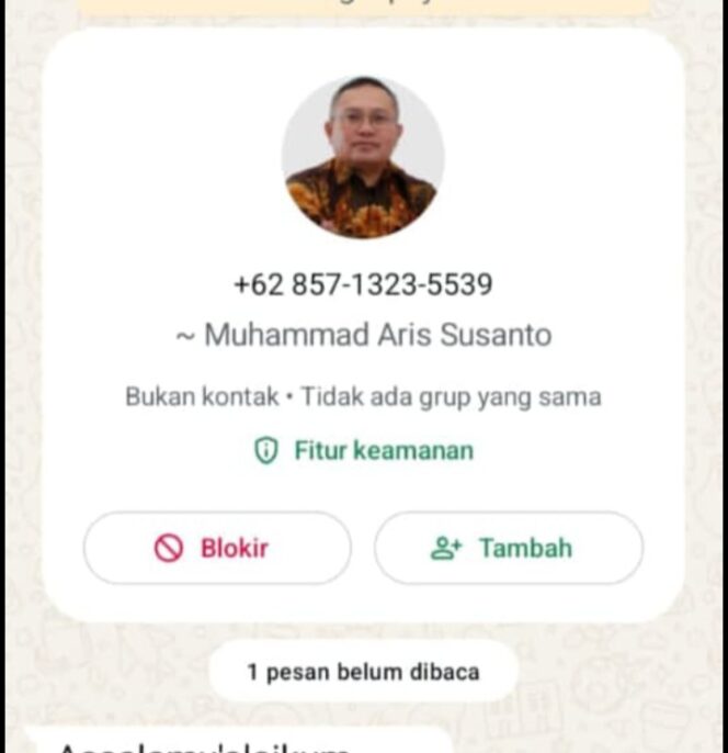 
					Waspada! Modus Penipuan Catut Nama Sekda Banggai Kepulauan