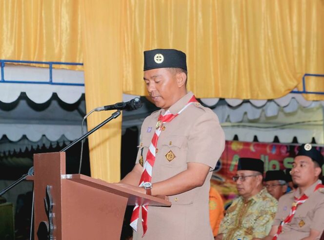 
					Ketua Kwarcab Banggai Laut, Patwan Kuba (Ist)