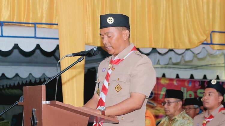 Ketua Kwarcab Banggai Laut, Patwan Kuba (Ist)