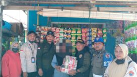 Bapenda Banggai Laut dan Bea Cukai menyita rokok ilegal di Bokan Kepulauan (Foto: Nomo/BanggaiTerkini)