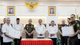 Penandatanganan MoU penerapan Pidana Kerja Sosial (Foto : Istimewa)