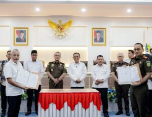 Penandatanganan MoU penerapan Pidana Kerja Sosial (Foto : Istimewa)