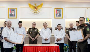 Penandatanganan MoU penerapan Pidana Kerja Sosial (Foto : Istimewa)