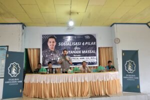 Anggota DPD Andhika Mayrizal Amir pada sosialisasi 4 pilar dan khitanan massal (Foto : Ist)