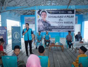 Anggota DPD RI Andhika Amir bersama SAAF Gelar Khitanan Massal di Kabupaten Tojo Una-Una (Foto : Istimewa)