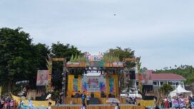 Pembukaan Festival Tumbe 2025 di Kawasan Taman Kota Banggai