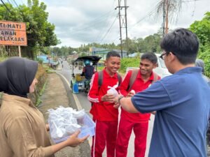 Jumat berkah kantor Pertanahan Banggai Laut (Foto : Istimewa)
