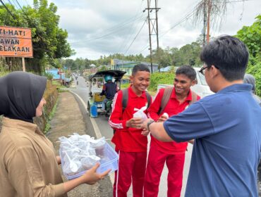 Jumat berkah kantor Pertanahan Banggai Laut (Foto : Istimewa)