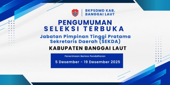 
					Seleksi Terbuka Sekda Banggai Laut (Cover)