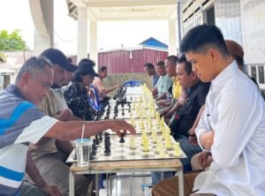 Turnamen Catur yang digelar oleh Percasi Banggai Laut (Foto : Istimewa)